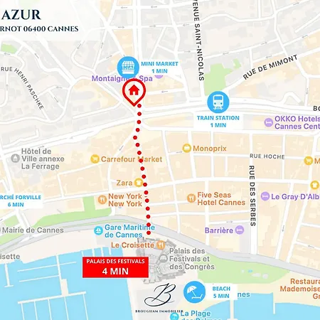 Le Blueazur - Proche Palais Centre * Cannes