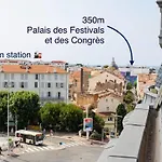 公寓 Le Blueazur - Proche Palais Centre 戛纳